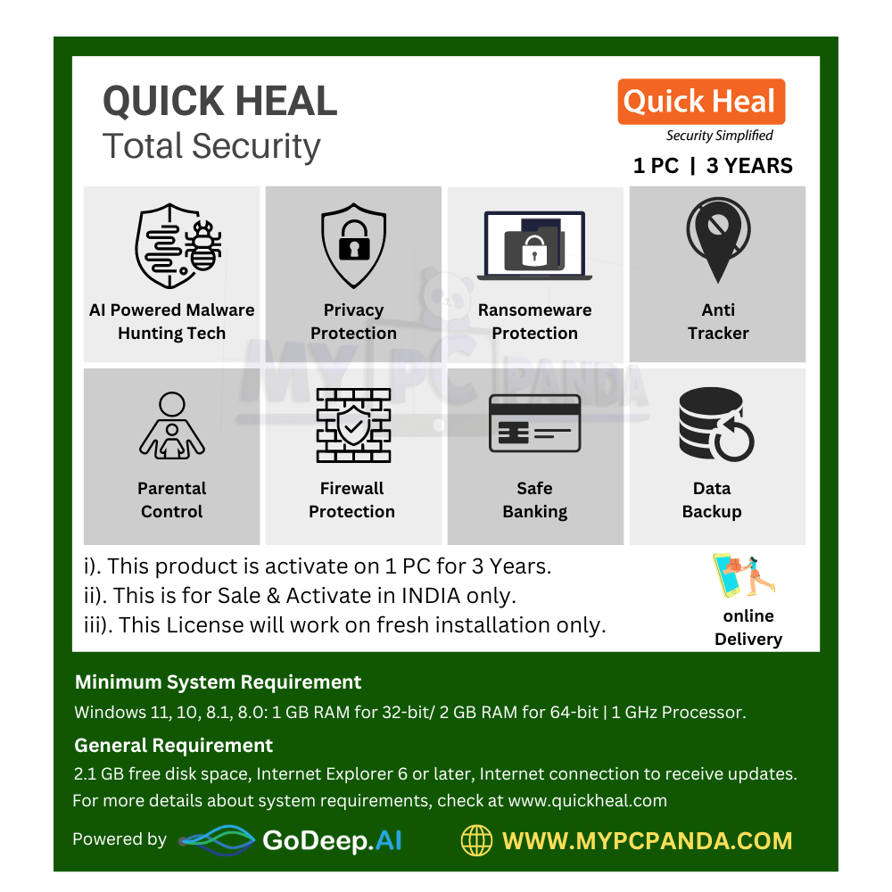 1707913861.Quick Heal Total Security 1 User 3 Years Price-my pc panda